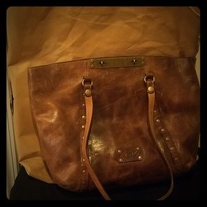 Patrica Nash Distressed Vintage Benvenuto Tote
